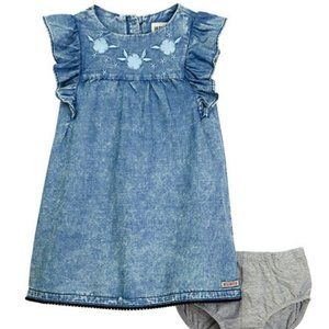 HUDSON JEANS Kids Dress & Bloomer Set (Baby Girls)